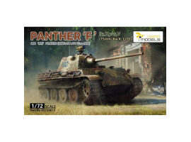 обзорное фото Збірна модель 1/72 Танк Panther 'F' Pz.Kpfw. V (75mm Kw.K. L/70) Vespid Models VS720011 Бронетехніка 1/72