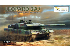 обзорное фото Збірна модель 1/72 Танк Леопард 2A7 Vespid Models VS720014 Бронетехніка 1/72