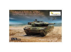 обзорное фото Збірна модель 1/72 Танк Леопард 2A7V Vespid Models VS720016 Бронетехніка 1/72