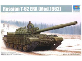 обзорное фото Збірна модель  танка T-62 ERA (Mod.1962) Бронетехніка 1/35