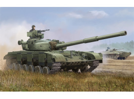 обзорное фото Збірна модель радянського танка T-64 зразка 1972 року Бронетехніка 1/35