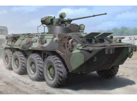 обзорное фото Scale model 1/35 BTR-80A APC Trumpeter 01595 Armored vehicles 1/35