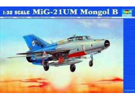 обзорное фото Збірна модель літака МіГ-21УМ Монгол В Літаки 1/32