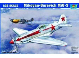 обзорное фото Сборная модель самолета МиГ-3 Микоян-Гуревич Самолеты 1/32