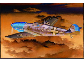 обзорное фото Сборная модель 1/32 Самолет Мессершмитт Bf 109E-4 Трумпетер 02289 Самолеты 1/32