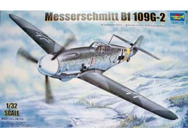 обзорное фото Збірна модель німецького винищувача Messerschmitt Bf 109G-2 Літаки 1/32