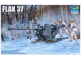 обзорное фото Збірна модель FLAK 37 (німецька зенітна гармата калібру 3,7 см) Артилерія 1/35