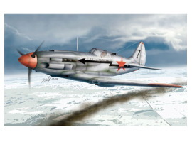обзорное фото Збірна модель 1/48 Радянський винищувач МіГ-3 пізнього типу Trumpeter 02830 Літаки 1/48