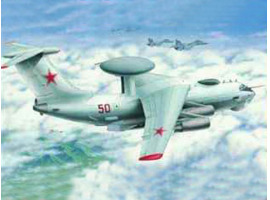 обзорное фото Збірна модель 1/144 Літак Іллюшин А-50 Trumpeter 03903 Літаки 1/144