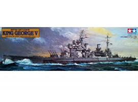 обзорное фото Scale model 1/350 British Battleship King George V Tamiya 78010 Fleet 1/350