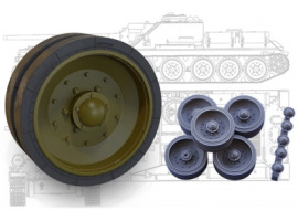 обзорное фото СУ-100,СУ-85/СУ-85М,Т-34 Штампованные катки (Сормовские) Detail sets