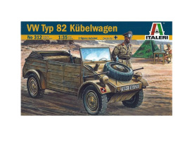 обзорное фото Збірна модель 1/35 автомобіль KUBELWAGEN Italeri 0312 Автомобілі 1/35
