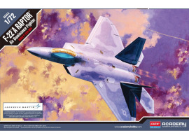 Збірна модель 1/72 Винищувач F-22A Raptor Academy 12423