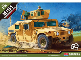 обзорное фото Збірна модель 1/35 Бронеавтомобіль HMMWV M1151 Hummer Academy 13415 Автомобілі 1/35