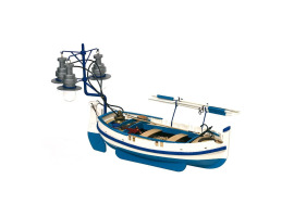 обзорное фото Збірна дерев'яна модель 1/15 Рибальський човен "Calella" OcCre 52002 Кораблі