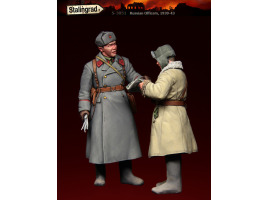 обзорное фото Советские командиры (зима) Figures 1/35