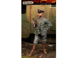 обзорное фото  Немецкий солдат, ПМВ  Figures 1/35