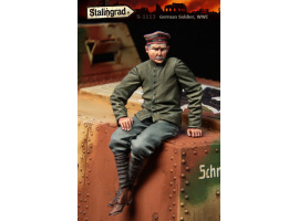 обзорное фото Німецький солдат, ПМВ Фігури 1/35