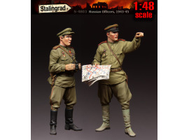 обзорное фото Советские командиры, 1943-1945 Figures 1/48