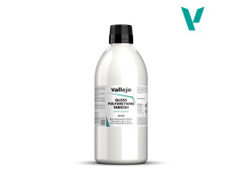 обзорное фото Глянцевий поліуретановий лак 500 ml Vallejo VAL28650 Лаки