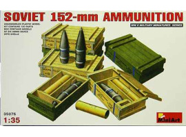 обзорное фото Soviet 152 mm ammunition Detail sets