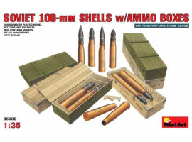 обзорное фото Soviet 100-mm shells with boxes Detail sets