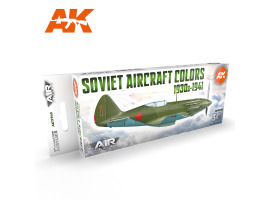 обзорное фото SOVIET AIRCRAFT COLORS 1930S-1941 / ЦВЕТА СОВЕТСКИХ САМОЛЕТОВ 1930-1941 ГГ. Paint sets