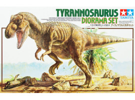 обзорное фото Scale model 1/35 Diorama "Tyrannosaurus" Tamiya 60102 Dinosaurs