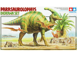 обзорное фото Scale model 1/35 Diorama "Parasaurolophus" Tamiya 60103 Dinosaurs