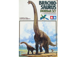 обзорное фото Scale model 1/35 Diorama "Brachiosaurus" Tamiya 60106 Dinosaurs