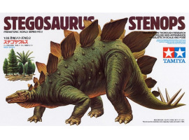обзорное фото Scale model 1/35 Diorama "Stegosaurus Stenops" (Prehistoric World series No. 2.) Tamiya 60202 Dinosaurs