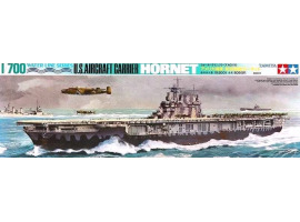 обзорное фото Збірна модель 1/700 Американський авіаносець Hornet CV-8 Tamiya 77510 Флот 1/700