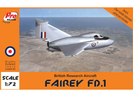 обзорное фото Fairey FD.1 Aircraft 1/72