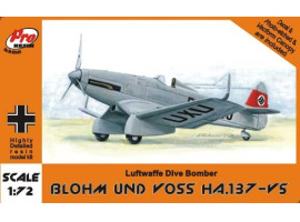 обзорное фото Blohm und Voss HA.137-V5 Самолеты 1/72