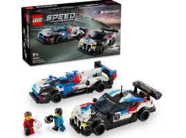 Constructor LEGO SPEED CHAMPIONS BMW M4 GT3 and BMW M Hybrid V8 Race Cars 76922