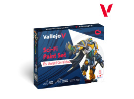 обзорное фото Набір фарб "Науково-фантастичний" Vallejo VAL 72313 Набори фарб