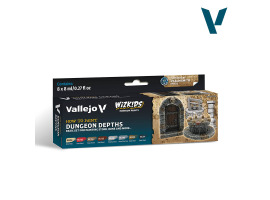обзорное фото Набір фарб Глибини підземель Vallejo VAL 80251 Набори фарб