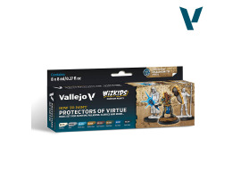 обзорное фото Набір фарб Захисники чесноти Vallejo VAL 80252 Набори фарб