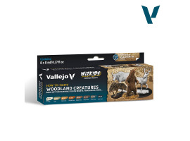 обзорное фото Набір фарб Лісові істоти Vallejo VAL 80254 Набори фарб