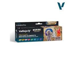 обзорное фото Набір фарб Таємні елементи Vallejo VAL 80258 Набори фарб
