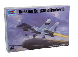 обзорное фото Scale model 1/72 Su-33UB Flanker D Trumpeter 01669 Aircraft 1/72