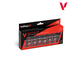 обзорное фото Набір акрилових фарб (Game Color Inks) 8 шт Vallejo VAL 72296 Набори фарб