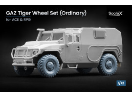 Set of wheels for GAZ Tigr from ACE and RPG ScaleX WM 72009 Set of wheels for GAZ Tigr from ACE and RPG ScaleX WM 72009