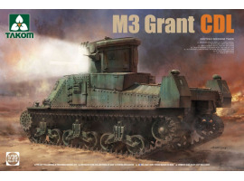 обзорное фото Британський середній танк M3 GRANT CDL Бронетехніка 1/35