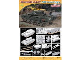 обзорное фото Churchill Mk.IV AVRE Armored vehicles 1/72