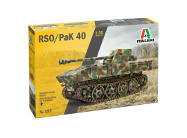 Збірна модель 1/35 Steyr RSO з Pak-40 Italeri 0355