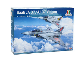 Збірна модель 1/48 Літак Saab JA 37/AJ 37 Viggen Italeri 2785