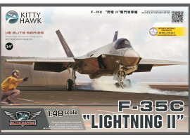 Сборная модель 1/48 Самолет Ф-35C Lightning II Zimi 80132