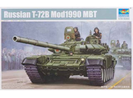 обзорное фото Сборная модель основного боевого танка Т-72БМ мод.1990 Бронетехника 1/35