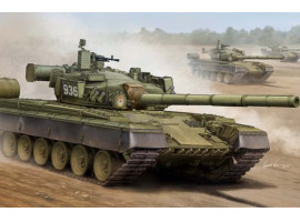 обзорное фото Збірна модель основного бойового танка Т-80Б Бронетехніка 1/35